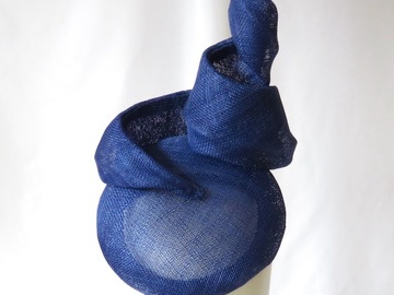 For Sale: Cobalt Blue Headband Headpiece Hat
