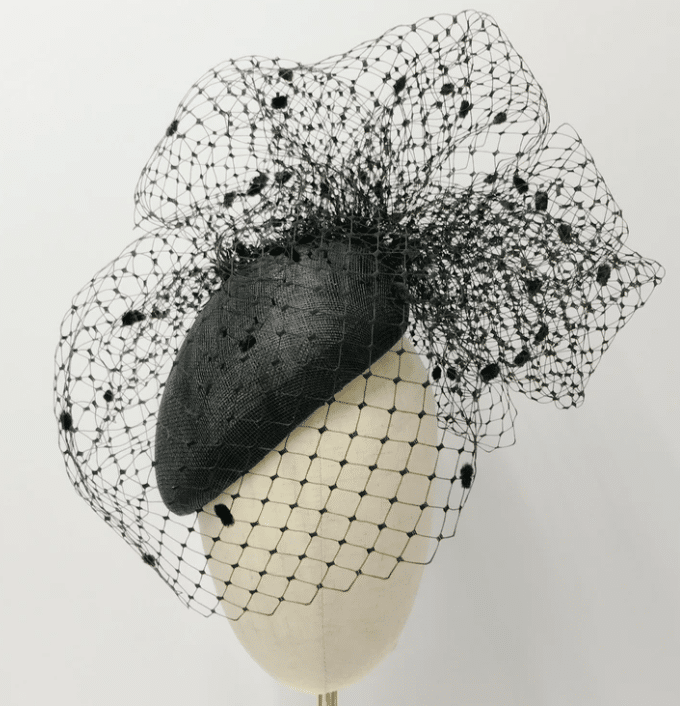 Screen Shot 2020-06-19 at 7.18.37 pm veiling, hat, millinery, millinery class, millinery lesson, fascinator, learn hat making