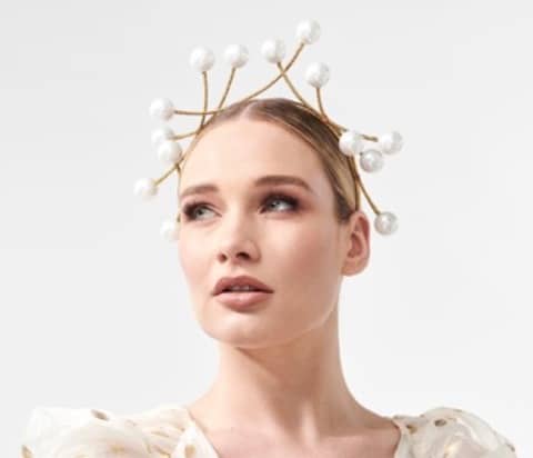 Screen Shot 2020-07-05 at 11.09.12 am pearl headband, millinery course