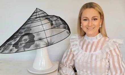 Interview with Peacock Millinery about her 2020 Myer Millinery Award Entry