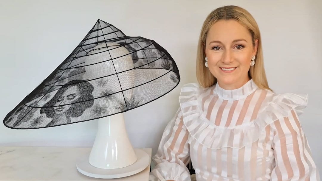 Interview with Peacock Millinery about her 2020 Myer Millinery Award Entry