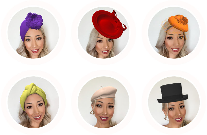 virtual millinery hats