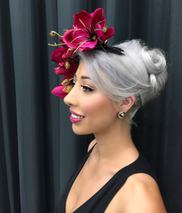 Pink Flower Crown