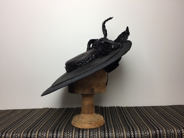 For Rent: Black Wide Brim Hat