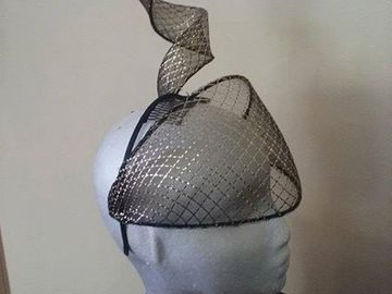For Rent: Delicate crinoline visor