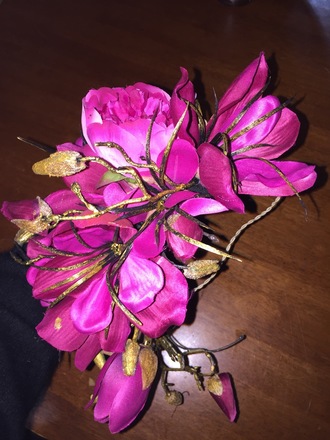Pink Flower Crown