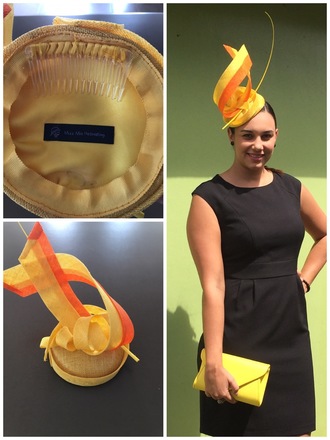 Miss Mia Hat Making Yellow/Orange