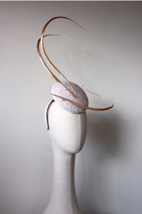 Kim Wiebenga Gold Feather Percher