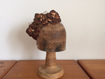 For Rent: Bronze Leather Flower Crown