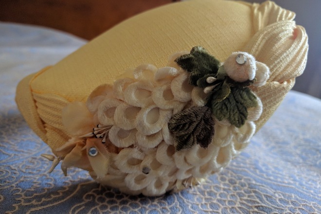 Vintage Yellow Headpiece