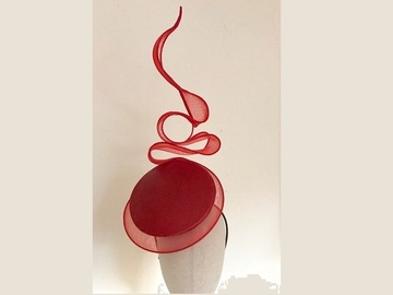 For Rent: ‘KIM’ Sculptural Red Percher by Kim Wiebenga