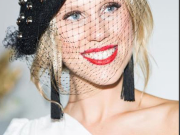For Rent: Felt studded beret