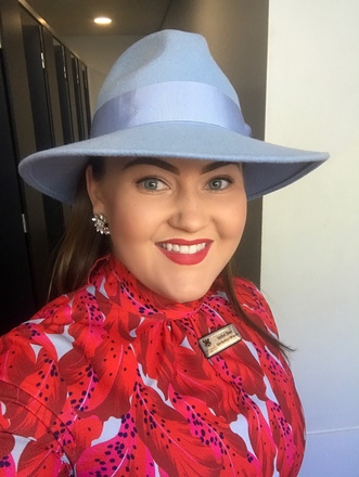 Kate & Abel Baby Blue Fedora