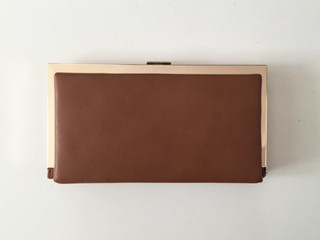 For Rent: Brown and Gold Clutch