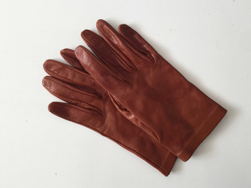 For Rent: Brown real leather Gloves