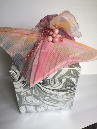 Spring carnival Pink fairytale headpiece  