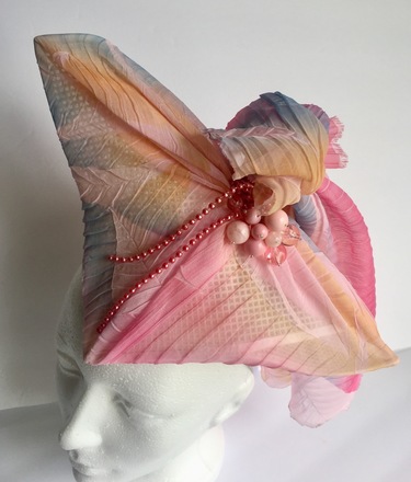 Spring carnival Pink fairytale headpiece  