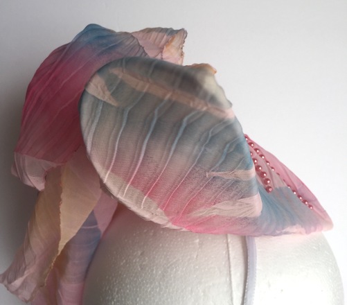 Spring carnival Pink fairytale headpiece  