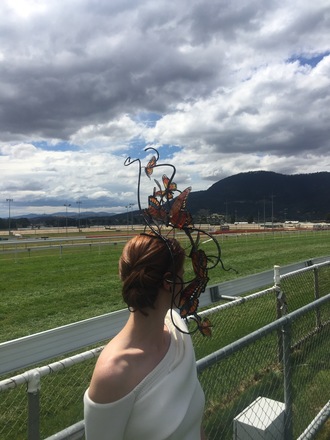 Justine Gillingham Butterfly Headpiece 