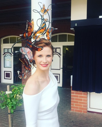 Justine Gillingham Butterfly Headpiece 