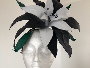 For Rent: CUSTOM MADE LEATHER FLOWER HEADPIECE