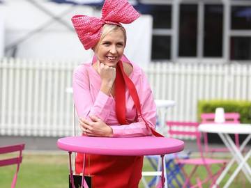 For Sale: Jane Stoddart pink bow hat