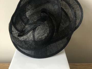 For Sale: Max Alexander Designer Black Hat on Headband 