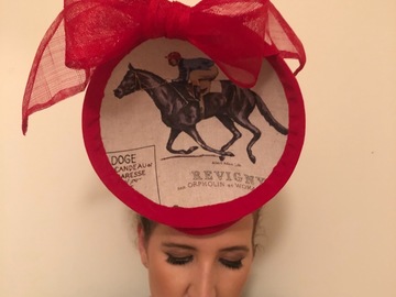For Rent: Meredith McMaster Millinery Racehorse and Bow headpiece