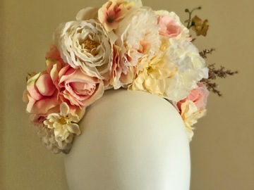 For Rent: My Three Stems Floral Headband Fascinator 