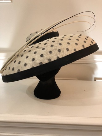 Marilyn Van den Berg Dior Style Custom Wide Brim Hat