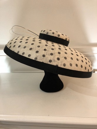 Marilyn Van den Berg Dior Style Custom Wide Brim Hat