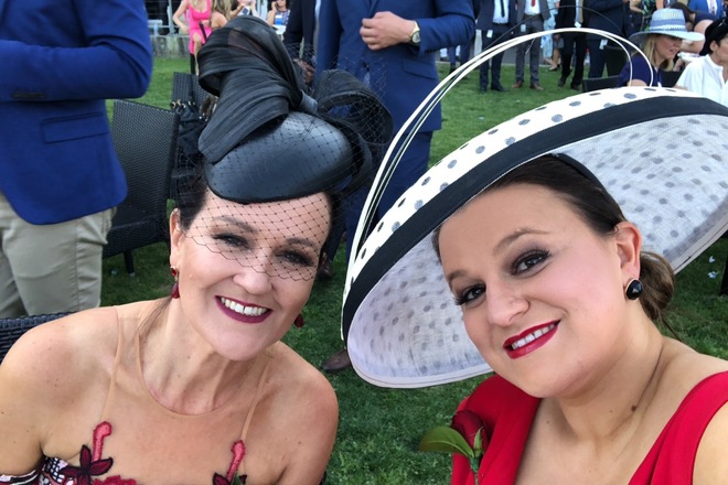 Marilyn Van den Berg Dior Style Custom Wide Brim Hat