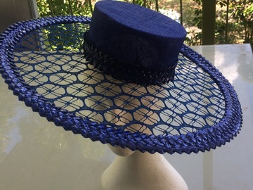 For Sale: Gorgeous cobalt blue boater