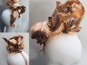For Rent: Rose Gold Leather Headband 
