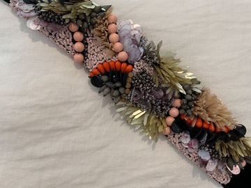 For Sale: Jill and Jack millinery beaded velvet headband