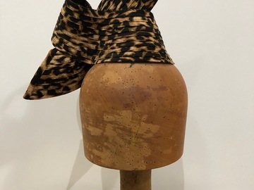 For Sale: Leopard Print Fascinator