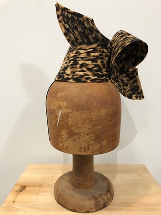 Leopard Print Fascinator - Millinery Market