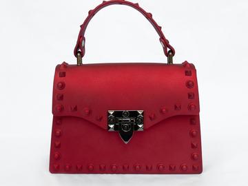 For Sale: The Online Bag Lady Statement Bag - Vixen in Red 