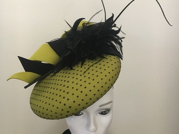 For Sale: Large green and black statement  beret 