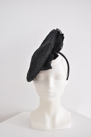 Silk + Ribbon Disc Headpiece