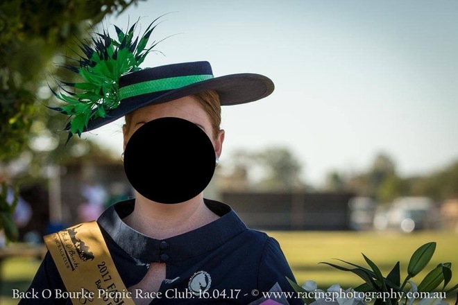 Navy and Green Felt Boater