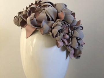 For Sale: Absolutely Resplendent Headpiece in Blush 