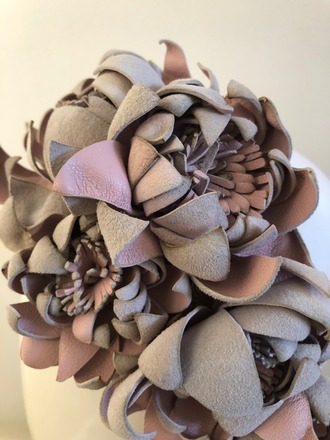 Absolutely Resplendent Headpiece in Blush 