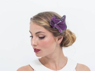For Sale: Butterfly in Clip SMALL in Purple