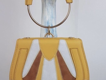 For Rent: Mustard Saddle Ring Bag