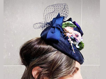 For Rent: Alannah Hill Navy Bird Piece