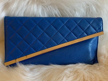 For Rent: Blue clutch 