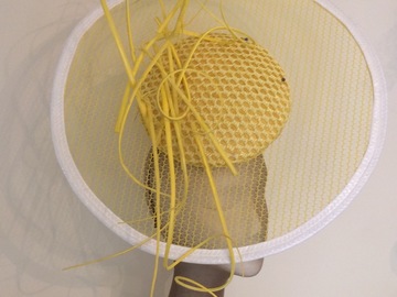For Sale: CUSTOM REBECCA SHARE MILLINERY - NEVER WORN 