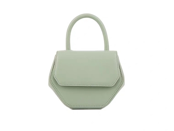 For Sale: Mint mini geometric bag