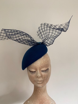 Royal blue felt